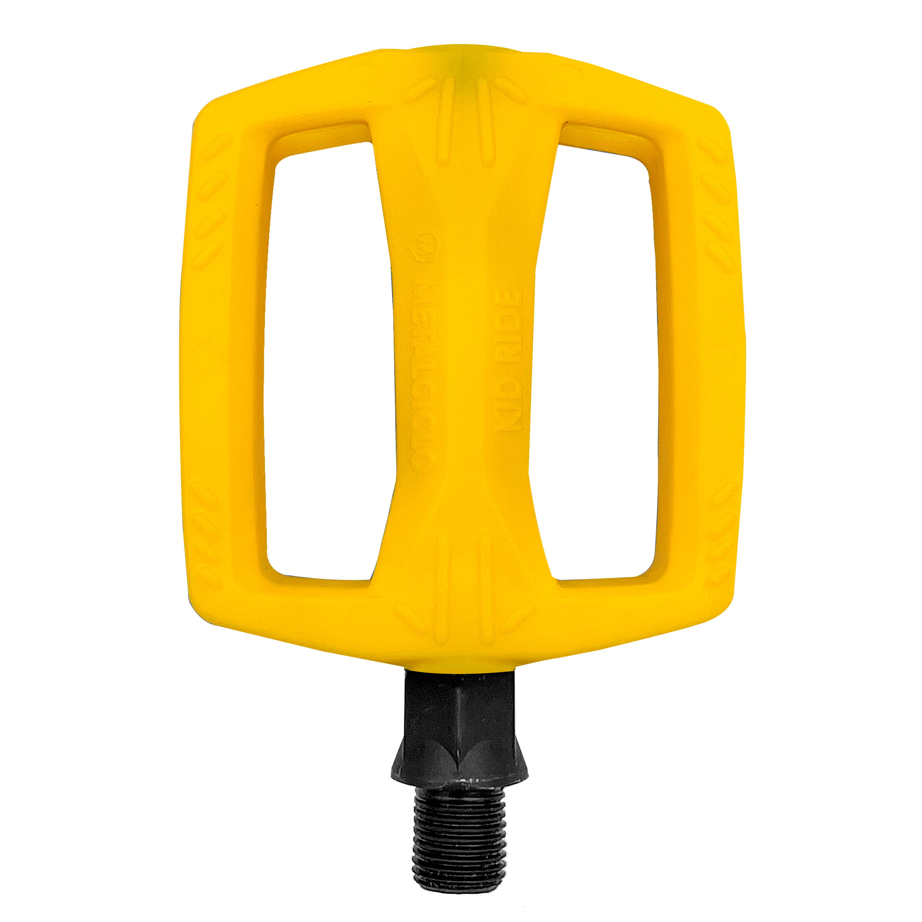 Pedal Kid Ride 9/16 sem esferas amarelo